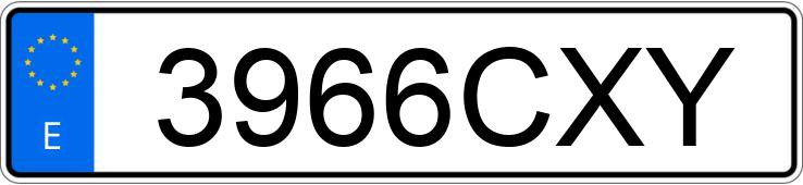Numer rejestracyjny 3966CXY posiada MERCEDES E (211) Numer rejestracyjny 3966CXY posiada MERCEDES E (211)