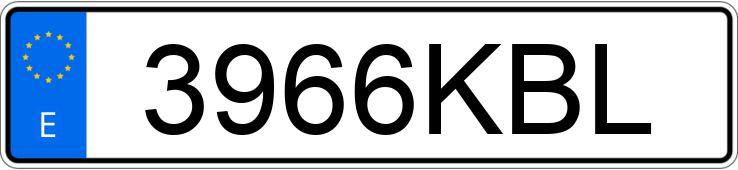 Numer rejestracyjny 3966KBL posiada TOYOTA PROACE VERSO Numer rejestracyjny 3966KBL posiada TOYOTA PROACE VERSO