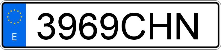 Numer rejestracyjny 3969CHN posiada SEAT IBIZA Numer rejestracyjny 3969CHN posiada SEAT IBIZA