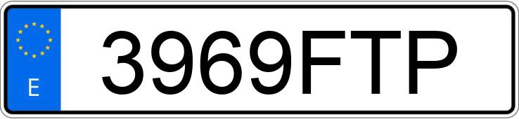 Numer rejestracyjny 3969FTP posiada TOYOTA AURIS Numer rejestracyjny 3969FTP posiada TOYOTA AURIS