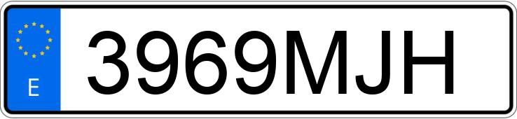 Numer rejestracyjny 3969MJH posiada MERCEDES GLC (253)