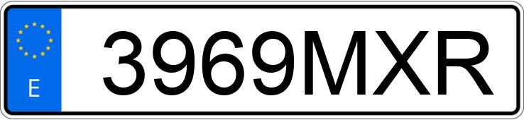 Numer rejestracyjny 3969MXR posiada SUBARU IMPREZA Numer rejestracyjny 3969MXR posiada SUBARU IMPREZA