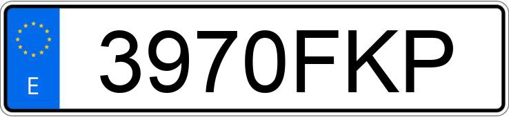 Numer rejestracyjny 3970FKP posiada MERCEDES B (245)