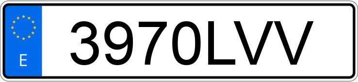 Numer rejestracyjny 3970LVV posiada KAWASAKI ZX-10 RR