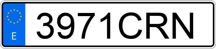 Numer rejestracyjny 3971CRN posiada GILERA NEXUS 500