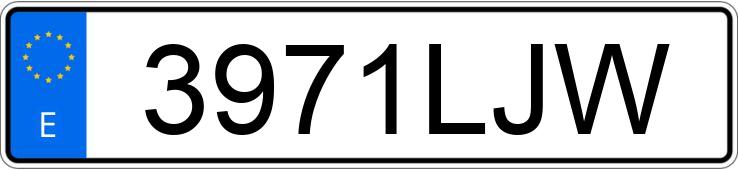 Numer rejestracyjny 3971LJW posiada BMW SERIE 2