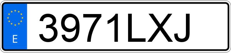 Numer rejestracyjny 3971LXJ posiada BMW X3 Numer rejestracyjny 3971LXJ posiada BMW X3