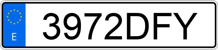Numer rejestracyjny 3972DFY posiada OPEL ASTRA Numer rejestracyjny 3972DFY posiada OPEL ASTRA