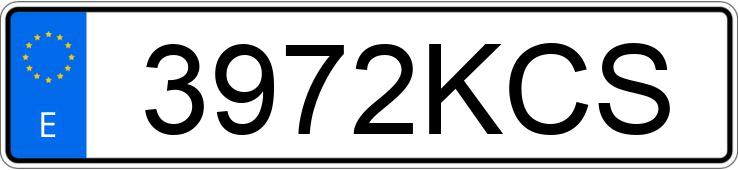 Numer rejestracyjny 3972KCS posiada CITROEN BERLINGO