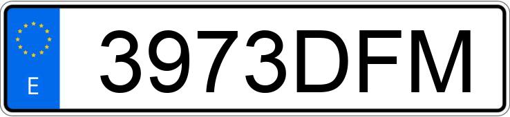 Registreringsnummeret 3973DFM har LAND ROVER DISCOVERY Registreringsnummeret 3973DFM har LAND ROVER DISCOVERY