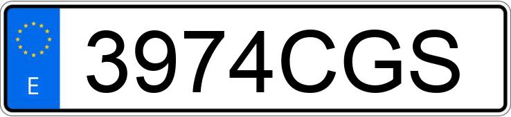 Numer rejestracyjny 3974CGS posiada SKODA OCTAVIA Numer rejestracyjny 3974CGS posiada SKODA OCTAVIA