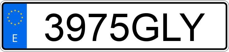 Numer rejestracyjny 3975GLY posiada MINI MINI Numer rejestracyjny 3975GLY posiada MINI MINI