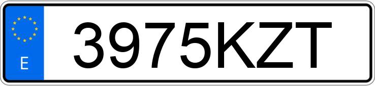 Numer rejestracyjny 3975KZT posiada CITROEN C-ELYSEE Numer rejestracyjny 3975KZT posiada CITROEN C-ELYSEE