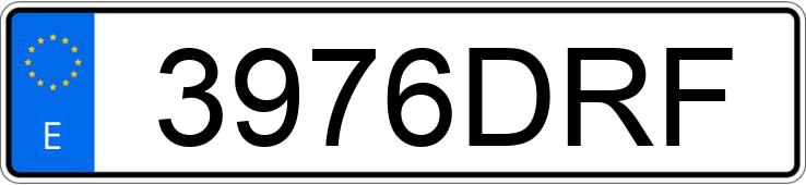 Numer rejestracyjny 3976DRF posiada PEUGEOT 206 Numer rejestracyjny 3976DRF posiada PEUGEOT 206