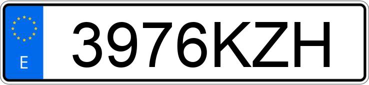 Numer rejestracyjny 3976KZH posiada VOLVO V40 Numer rejestracyjny 3976KZH posiada VOLVO V40