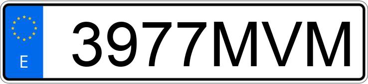 Numer rejestracyjny 3977MVM posiada NISSAN QASHQAI