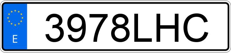 Numer rejestracyjny 3978LHC posiada SEAT ARONA