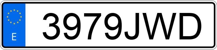 Numer rejestracyjny 3979JWD posiada RENAULT CLIO