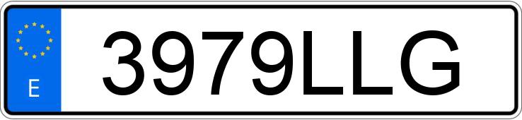 Numer rejestracyjny 3979LLG posiada BMW SERIE 1