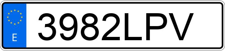 Numer rejestracyjny 3982LPV posiada AUDI A3 SPORTBACK Numer rejestracyjny 3982LPV posiada AUDI A3 SPORTBACK