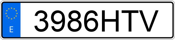 Numer rejestracyjny 3986HTV posiada NISSAN JUKE