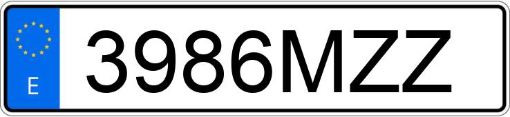 Numer rejestracyjny 3986MZZ posiada JAC IEV7S Numer rejestracyjny 3986MZZ posiada JAC IEV7S