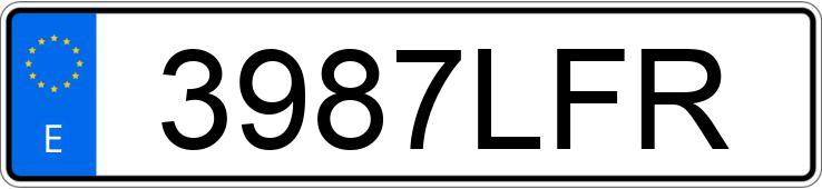 Numer rejestracyjny 3987LFR posiada MERCEDES CLA (117) Numer rejestracyjny 3987LFR posiada MERCEDES CLA (117)