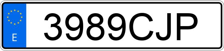 Numer rejestracyjny 3989CJP posiada SEAT INCA Numer rejestracyjny 3989CJP posiada SEAT INCA