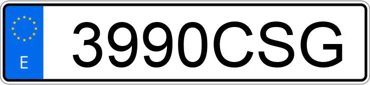 Numer rejestracyjny 3990CSG posiada HYUNDAI ACCENT