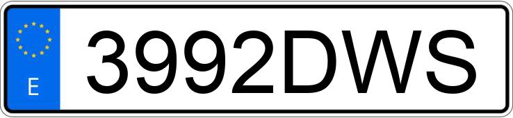 Numer rejestracyjny 3992DWS posiada FORD FOCUS C-MAX Numer rejestracyjny 3992DWS posiada FORD FOCUS C-MAX