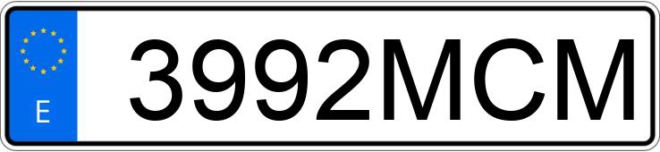 Numer rejestracyjny 3992MCM posiada FIAT 500 1.0 HYBRID MONOTRIM