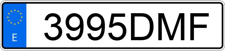 Numer rejestracyjny 3995DMF posiada FORD FOCUS Numer rejestracyjny 3995DMF posiada FORD FOCUS