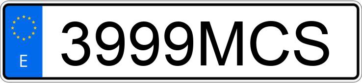 Registreringsnummeret 3999MCS har LAMBORGHINI URUS