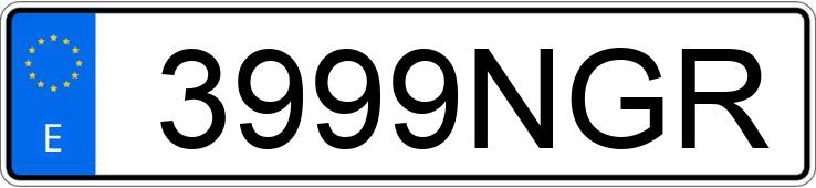 Numer rejestracyjny 3999NGR posiada RENAULT RAFALE Numer rejestracyjny 3999NGR posiada RENAULT RAFALE