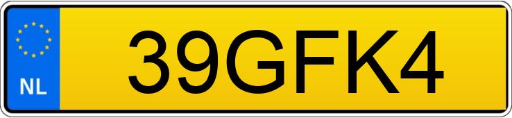 Numer rejestracyjny 39GFK4 posiada BMW 3ER REIHE