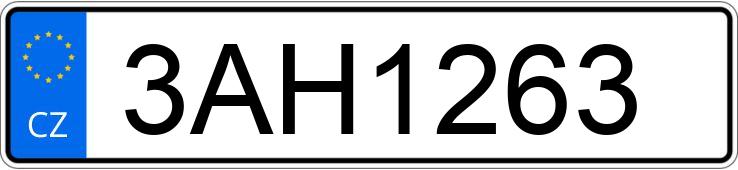 Numer rejestracyjny 3AH1263 posiada ŠKODA Octavia