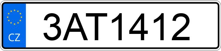 Numer rejestracyjny 3AT1412 posiada Audi A3 8L 1.8T quattro