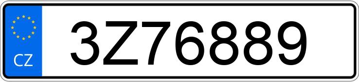 Numer rejestracyjny 3Z76889 posiada Bmw E65