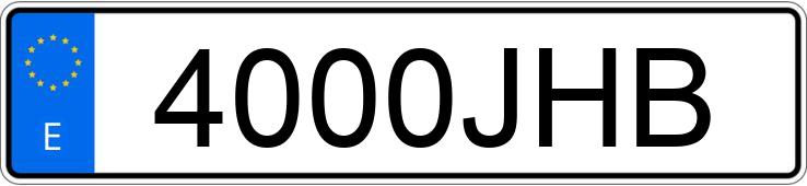 Numer rejestracyjny 4000JHB posiada KIA CEED Numer rejestracyjny 4000JHB posiada KIA CEED