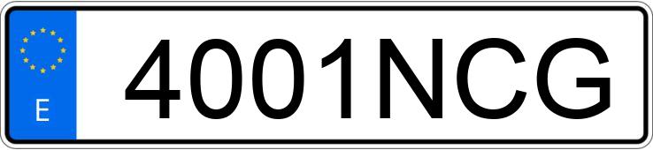 Numer rejestracyjny 4001NCG posiada RENAULT CLIO Numer rejestracyjny 4001NCG posiada RENAULT CLIO