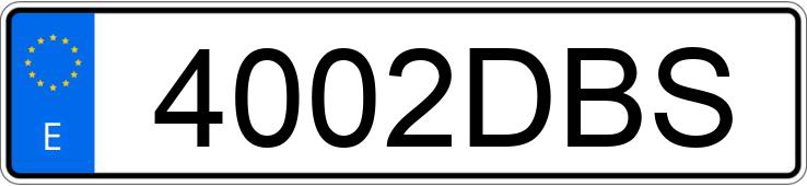 Numer rejestracyjny 4002DBS posiada CITROEN XSARA Numer rejestracyjny 4002DBS posiada CITROEN XSARA