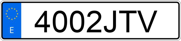 Numer rejestracyjny 4002JTV posiada RENAULT C Numer rejestracyjny 4002JTV posiada RENAULT C