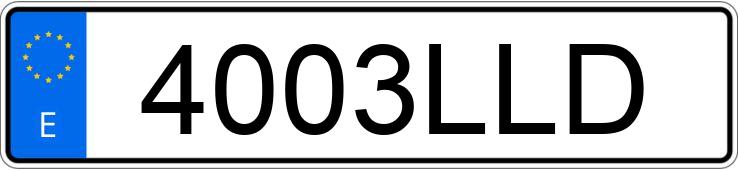 Numer rejestracyjny 4003LLD posiada SEAT ATECA Numer rejestracyjny 4003LLD posiada SEAT ATECA
