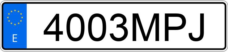 Numer rejestracyjny 4003MPJ posiada KIA SPORTAGE Numer rejestracyjny 4003MPJ posiada KIA SPORTAGE