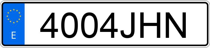 Numer rejestracyjny 4004JHN posiada NISSAN NOTE Numer rejestracyjny 4004JHN posiada NISSAN NOTE