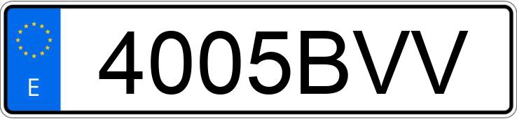 Numer rejestracyjny 4005BVV posiada SKODA FABIA Numer rejestracyjny 4005BVV posiada SKODA FABIA