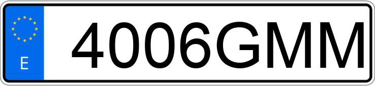 Numer rejestracyjny 4006GMM posiada PEUGEOT PARTNER Numer rejestracyjny 4006GMM posiada PEUGEOT PARTNER