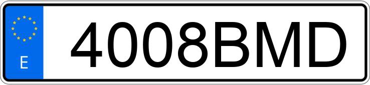 Numer rejestracyjny 4008BMD posiada FORD FOCUS