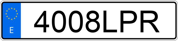 Numer rejestracyjny 4008LPR posiada SEAT ARONA