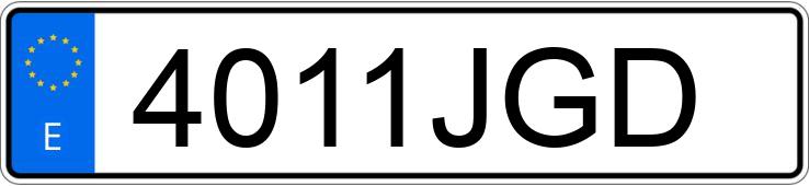 Numer rejestracyjny 4011JGD posiada SEAT LEON